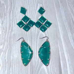 Kendra Scott - 2 pairs of earrings